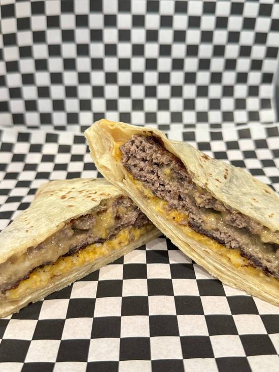 The Nacho Libre Quesadilla Burger (1/4 lb)