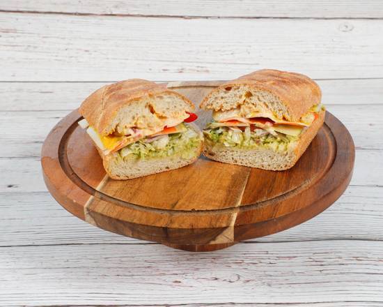 The Pesto Super Veg Sandwich (Vegetarian)