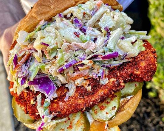 The Side Chicken Fried Sandwich