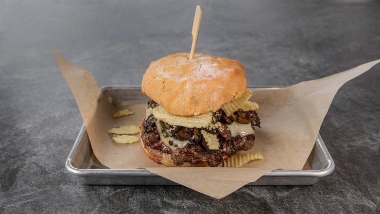 The Truffle Shuffle Burger