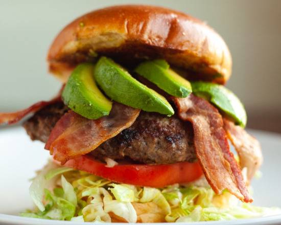 Thick Patty Burger Combo