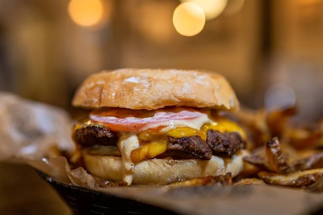 Three Cheese Burger
