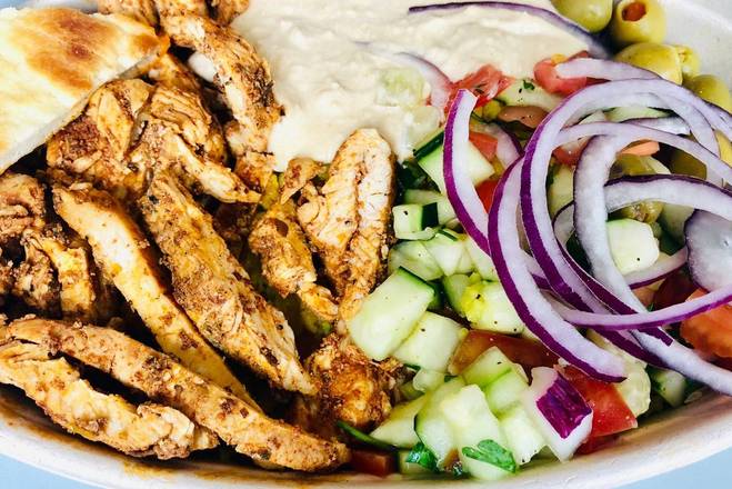 Three Meat Combo Salad