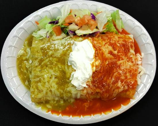 Tri Color Burrito