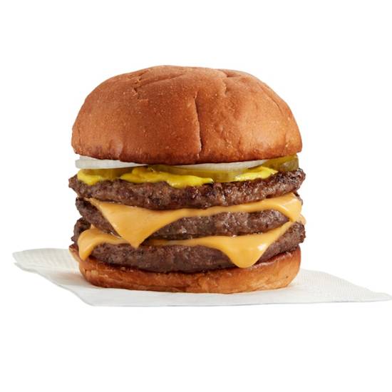 Triple Cheeseburg