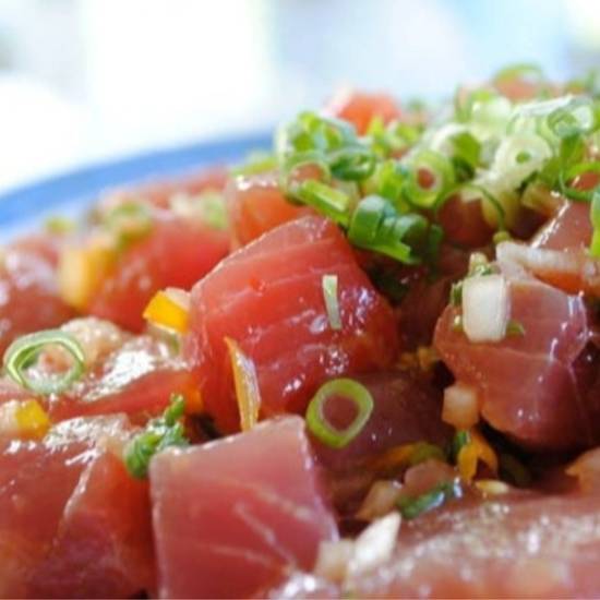 Tropical Island Poke Bowl