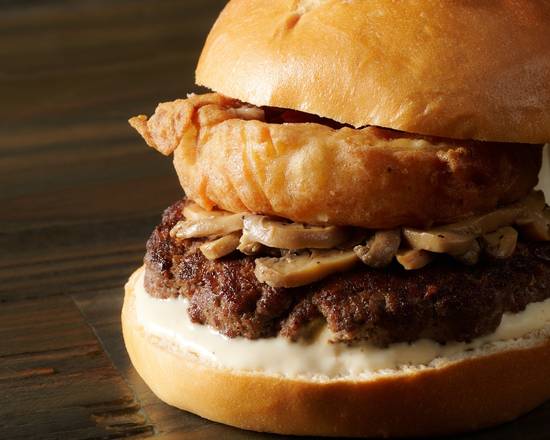 TRUFFLE MUSHROOM BURGER
