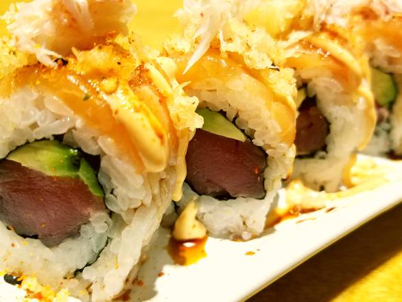 Tuna-Krab-Salmon Roll