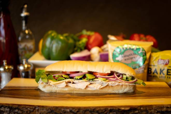 Turkey Avocado Swiss Sandwich