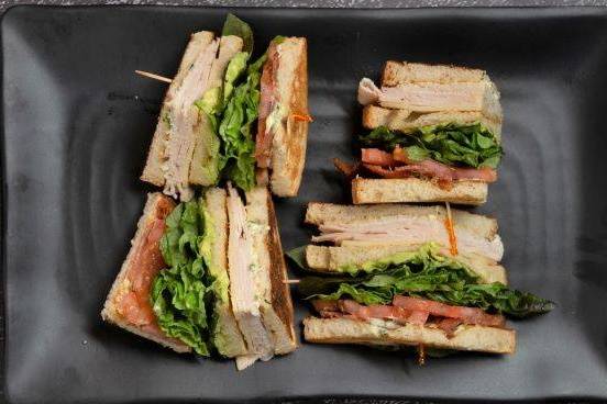 Turkey & Bacon Club Sandwich