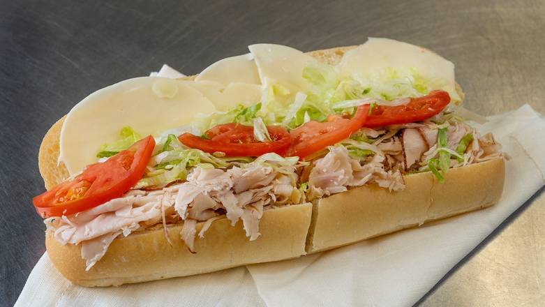 Turkey Breast Sub and cheese
