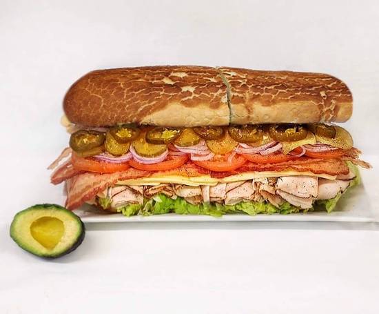 Turkey Club Avocado Sandwich