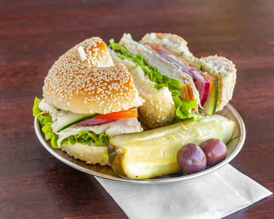 Turkey Pastrami Sandwich