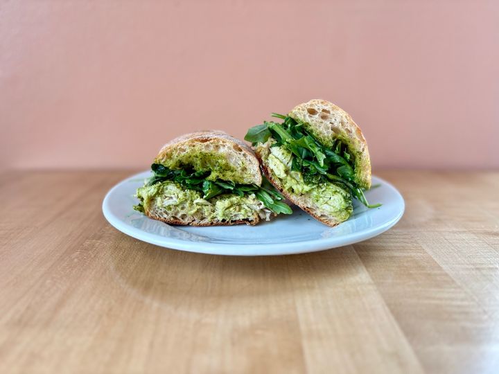 Turkey, Pesto & Avocado Sandwich
