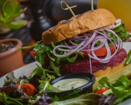 Unbeetable Beet Burger (Vegan)