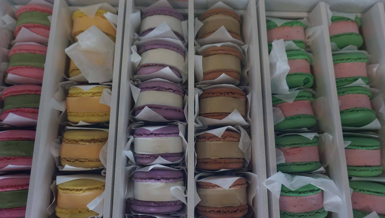 Vanilla Macaron Ice Cream