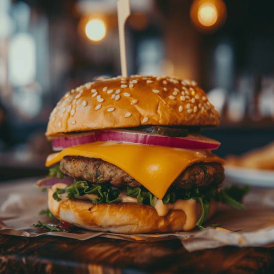 Vegetarian Bam! Burger
