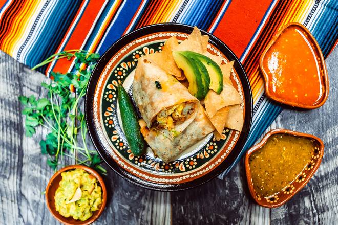 Vegetarian Burrito 1