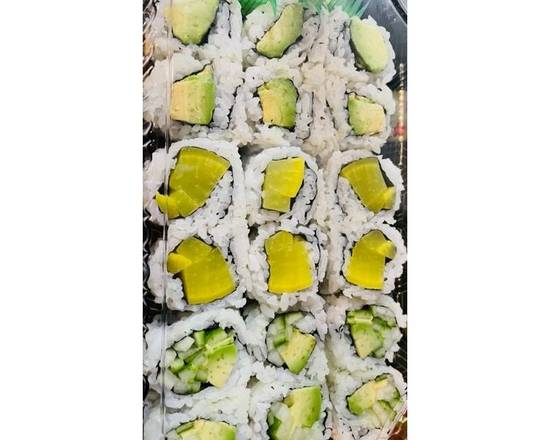 Veggie maki combo