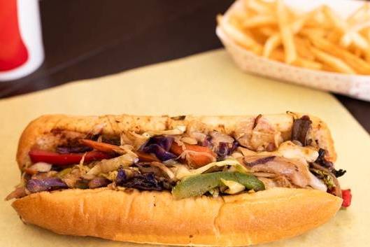 Veggies and Cheese Sandwich