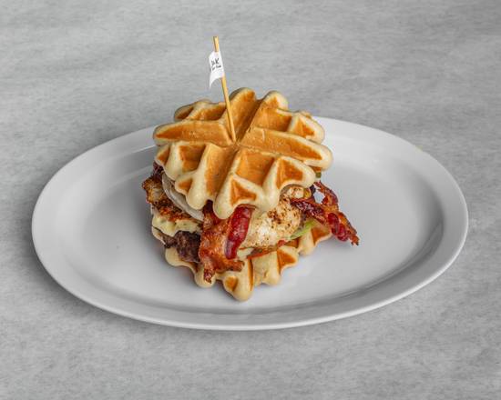Waffle Burger
