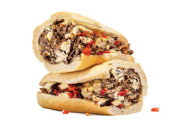 Wagyu Cheesesteak, Small Chip & Bottled Drink