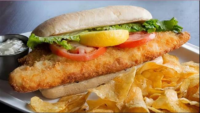Walleye Sandwich