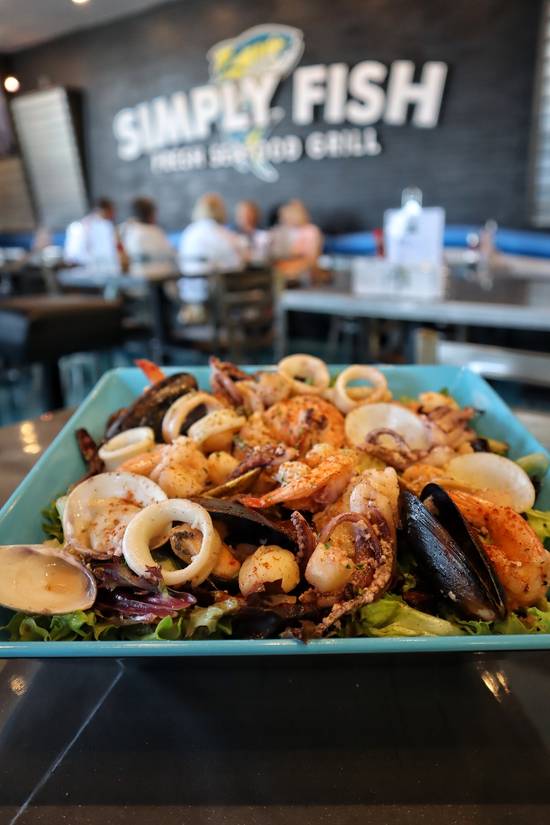 WARM SEAFOOD SALAD