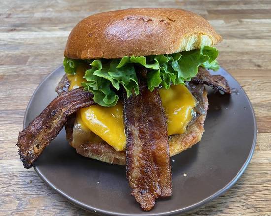 Western Burger with Fries
