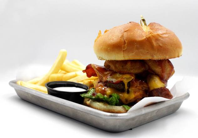 Whiskey BBQ Burger