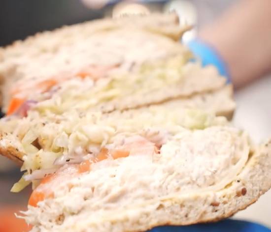 White Albacore Tuna Salad Sandwich