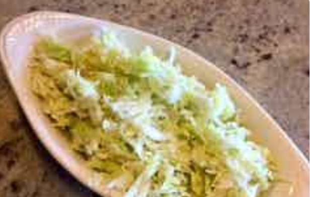White Cabbage Salad