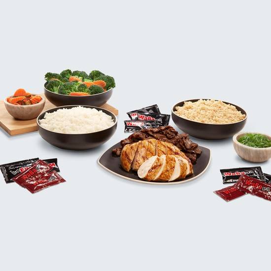 White Meat Chicken & Rib-Eye Steak Family Meal