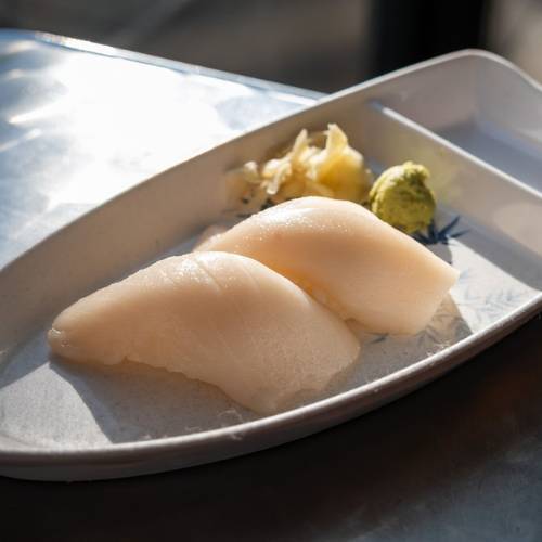 White Tuna Nigiri Sushi