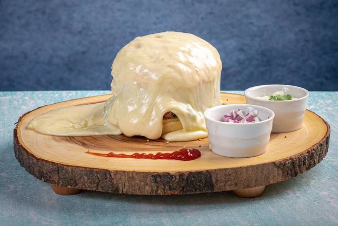 Whole Cover Super Cheese Burger Beef