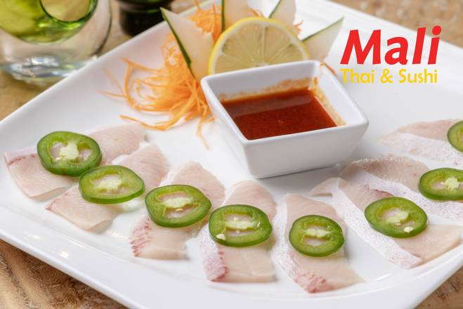 Yellowtail Carpaccio ( 8 pcs)