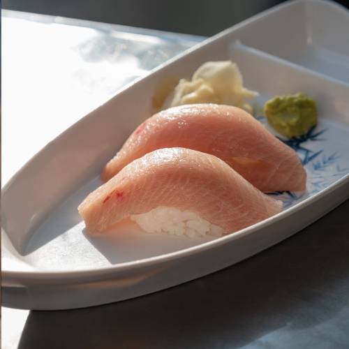 Yellowtail Nigiri Sushi
