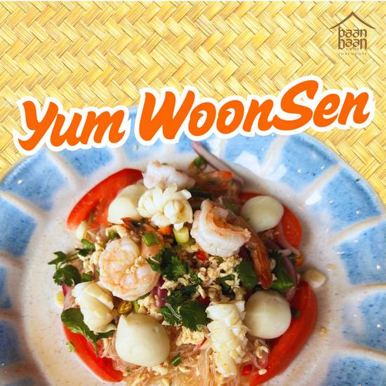 Yum Woon Sen [Silver noodle salad]