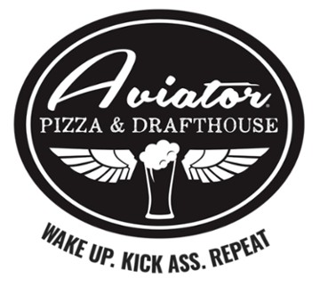 Aviator Pizza & Drafthouse logo