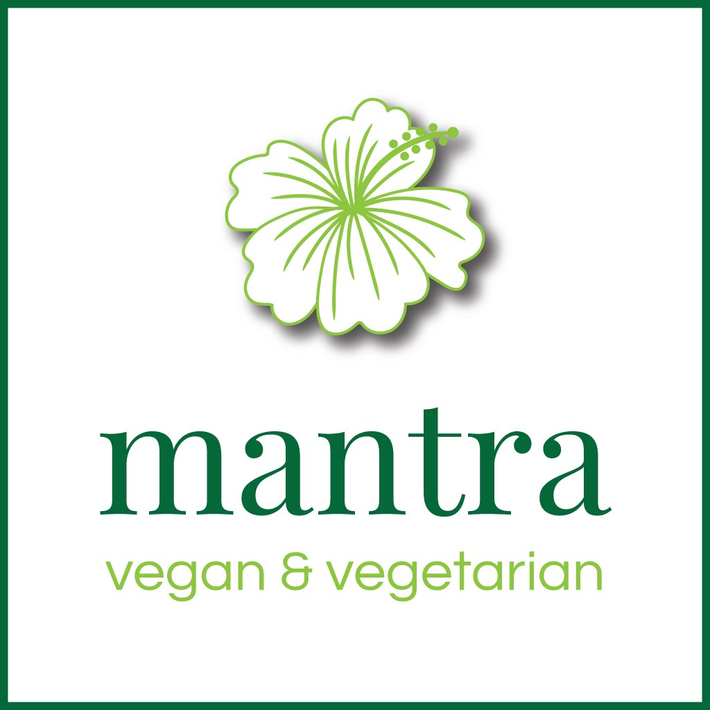 mantra - vegan & vegetarian logo